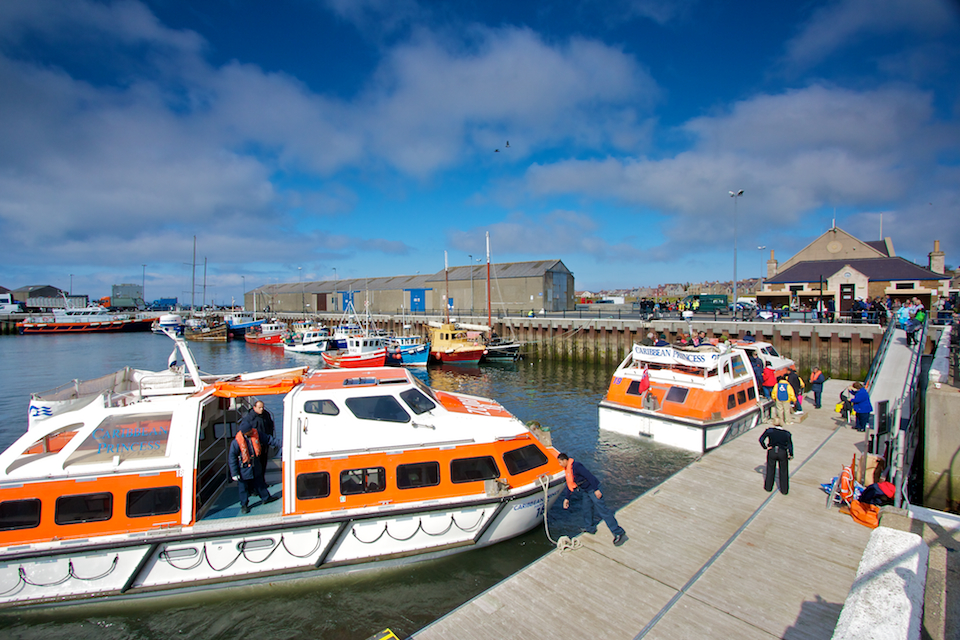 Arriving in Orkney Kirkwall Cruise Orkney