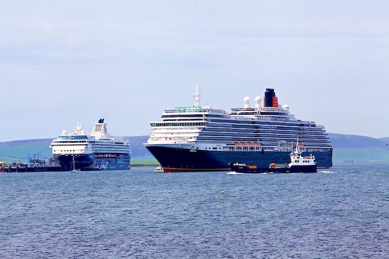 cruise liners orkney